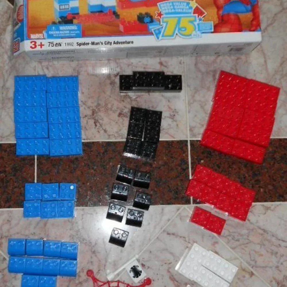 Retired Mega Bloks Spider-Man & Friends City Adventure Building Set #1992 - Picture 2 of 6